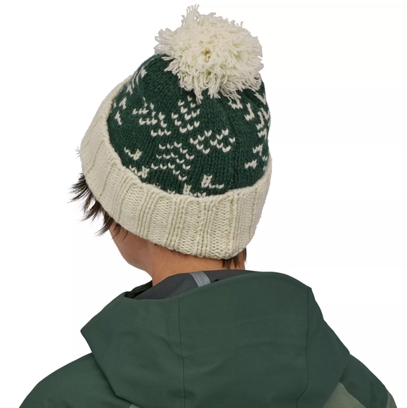 Patagonia snowbelle beanie hat womens green - Picture 2 of 7
